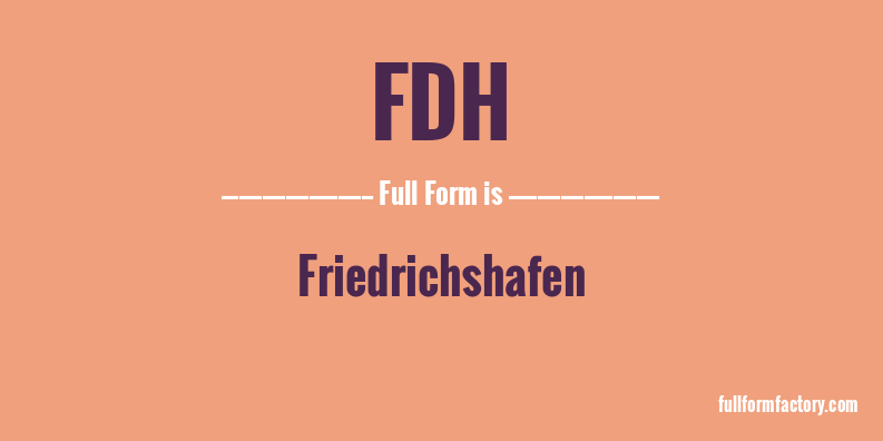 fdh-full-form