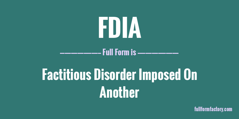 fdia-full-form