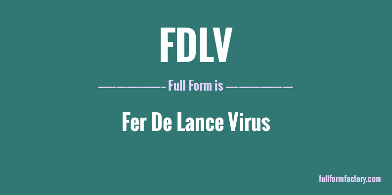 fdlv-full-form