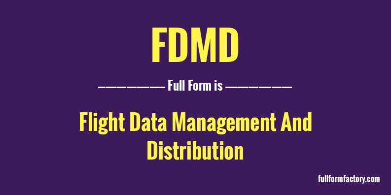fdmd-full-form