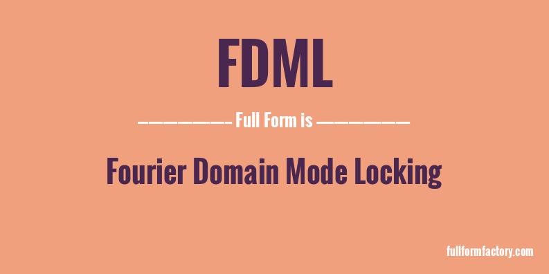 fdml-full-form