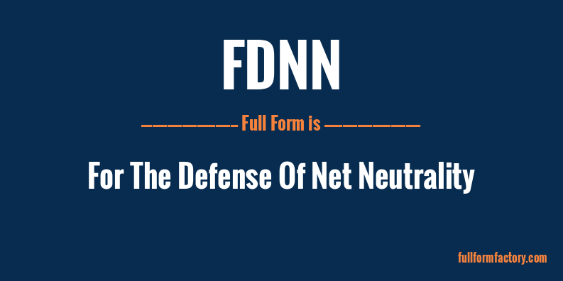 fdnn-full-form