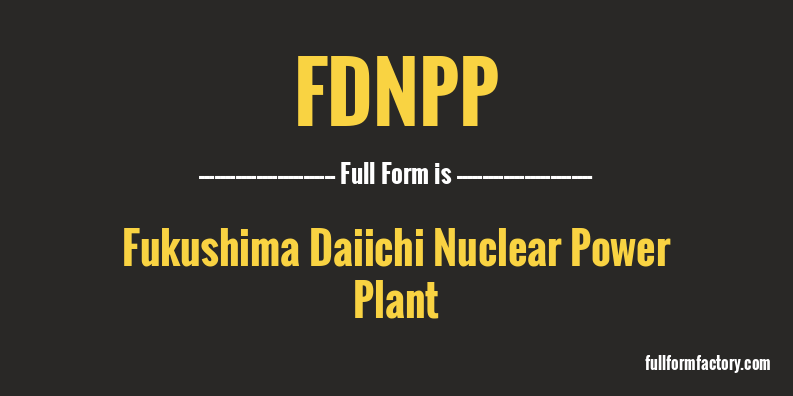 fdnpp-full-form
