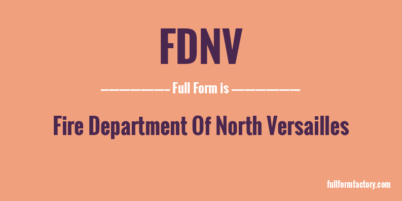 fdnv-full-form