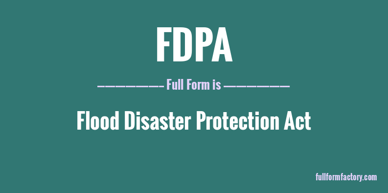 fdpa-full-form