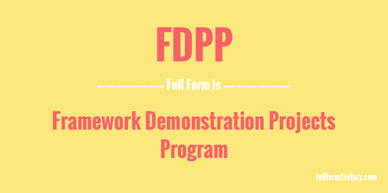 fdpp-full-form