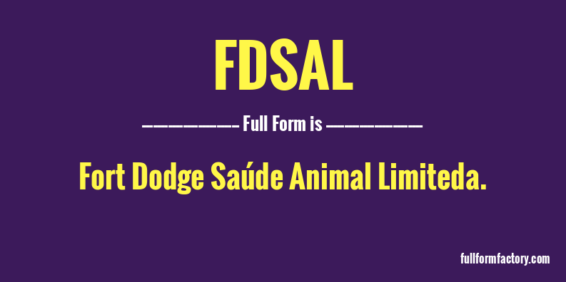 fdsal-full-form