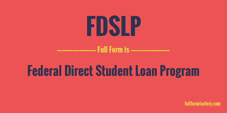 fdslp-full-form