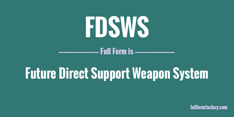 fdsws-full-form