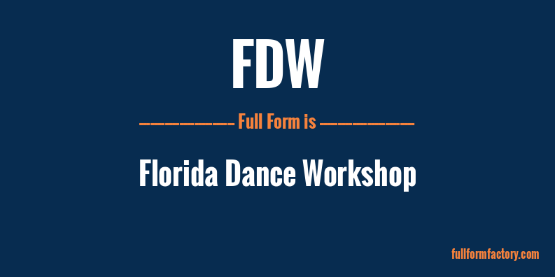 fdw-full-form