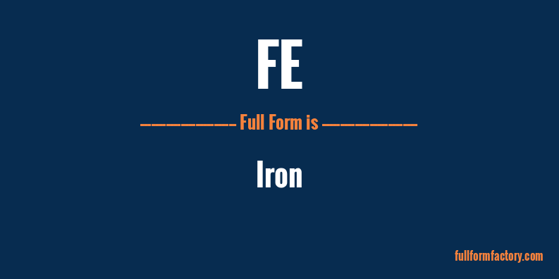 fe-full-form