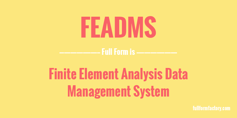 feadms-full-form