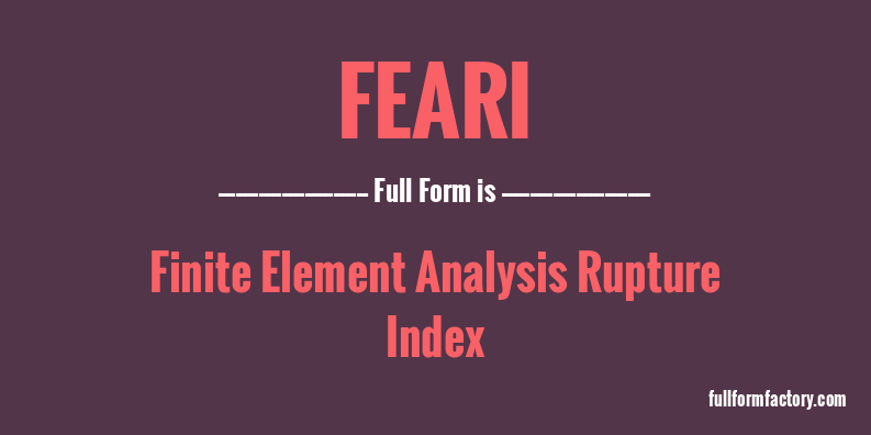 feari-full-form