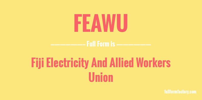 feawu-full-form