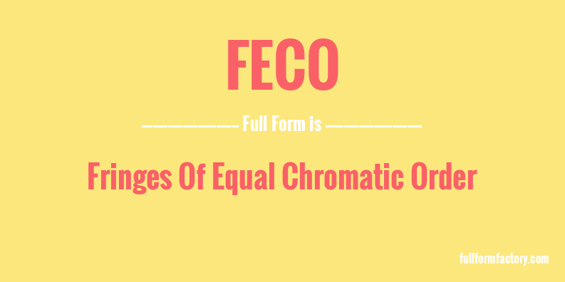 feco-full-form