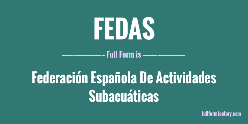 fedas-full-form