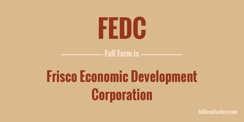 fedc-full-form