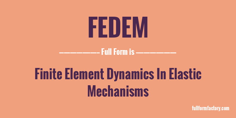 fedem-full-form
