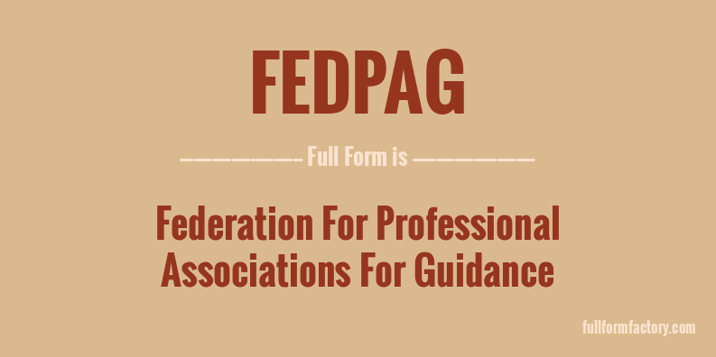 fedpag-full-form