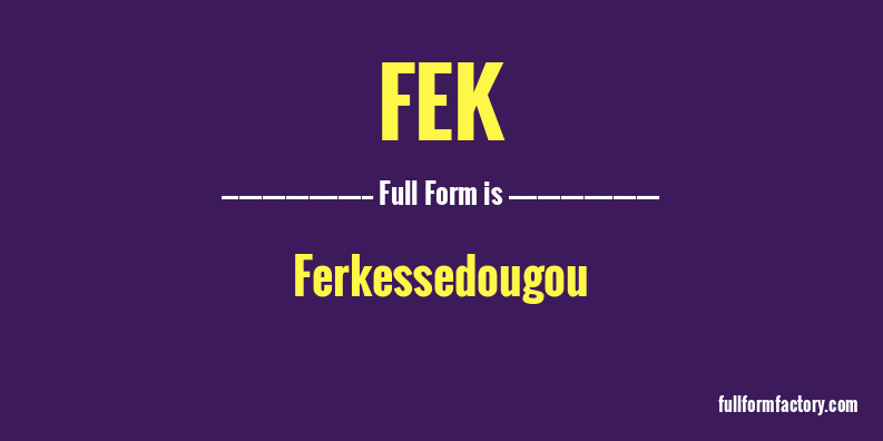 fek-full-form