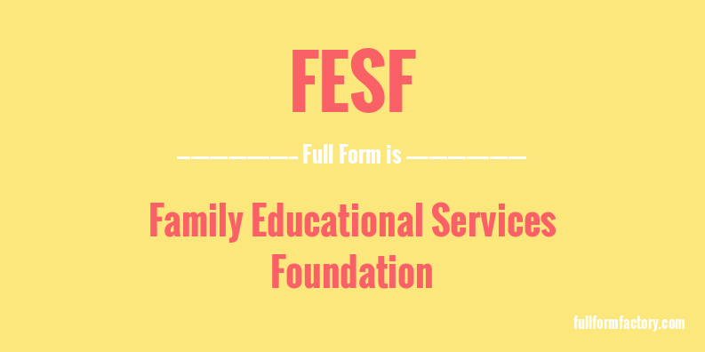 fesf-full-form