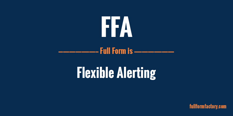 ffa-full-form