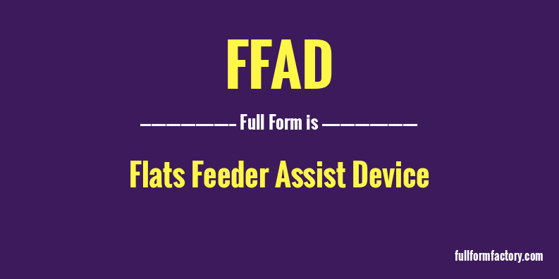 ffad-full-form