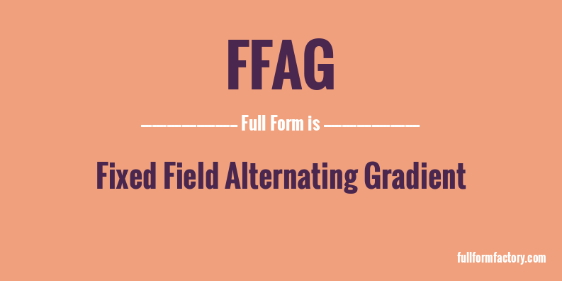 ffag-full-form