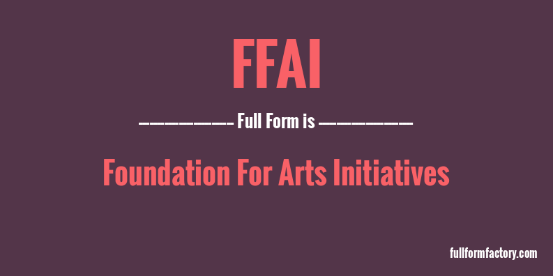 ffai-full-form