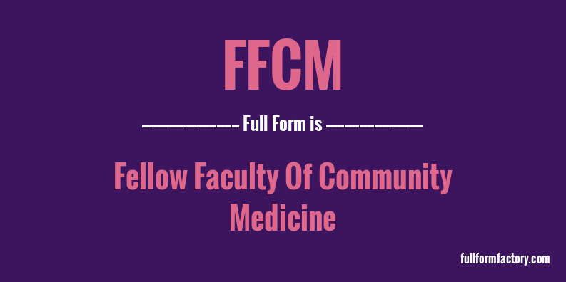 ffcm-full-form