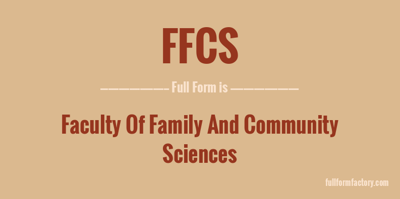 ffcs-full-form