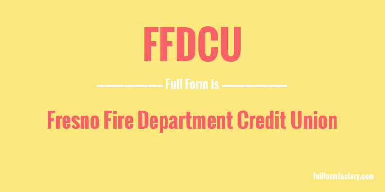 ffdcu-full-form