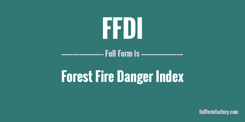 ffdi-full-form