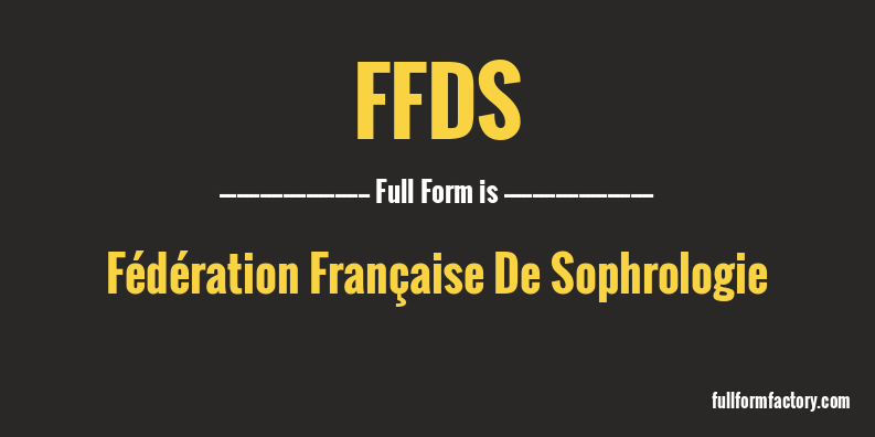 ffds-full-form