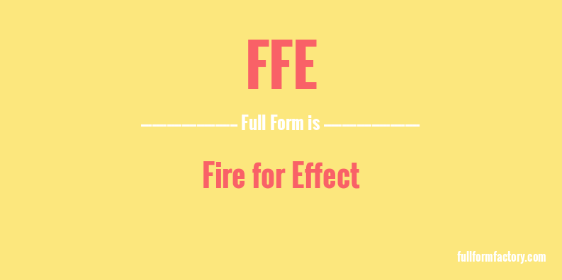ffe-full-form