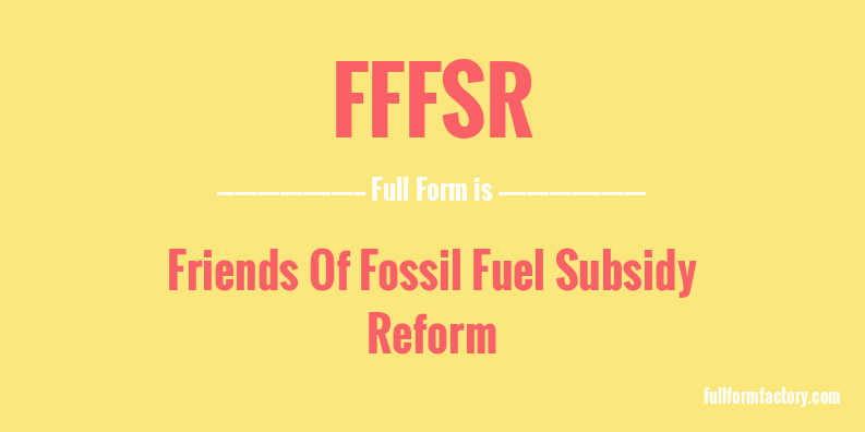 fffsr-full-form