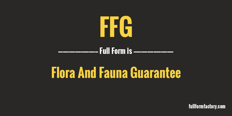 ffg-full-form