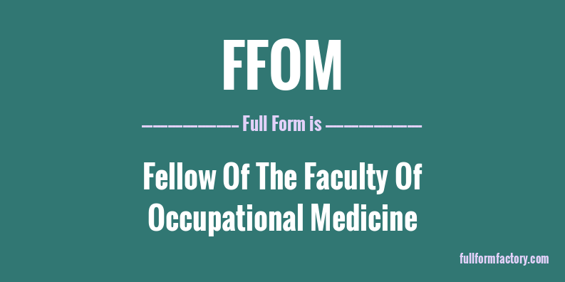 ffom-full-form
