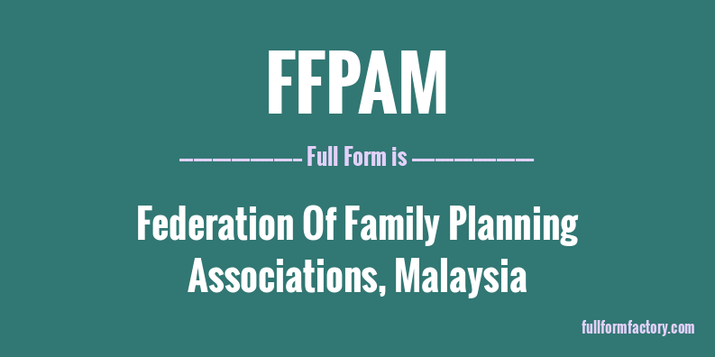 ffpam-full-form