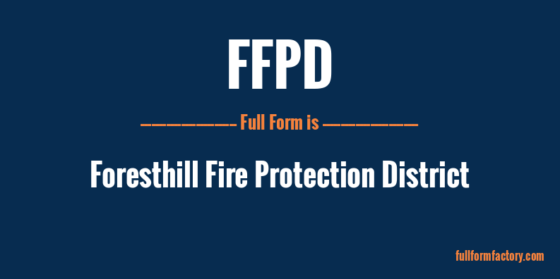 ffpd-full-form