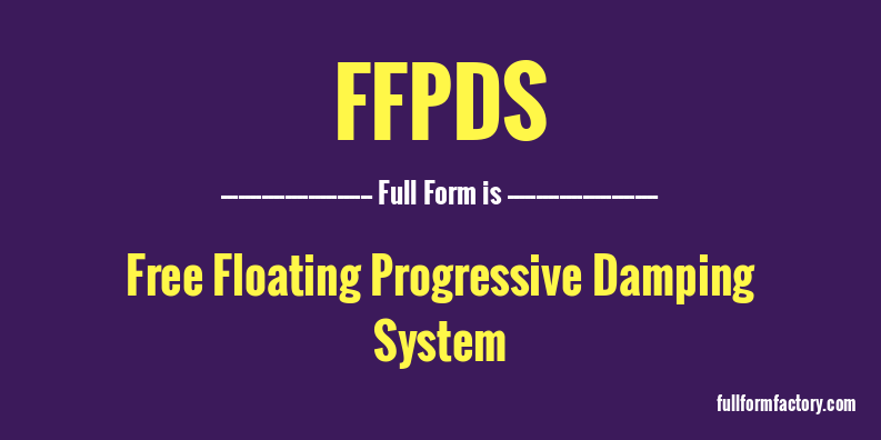 ffpds-full-form