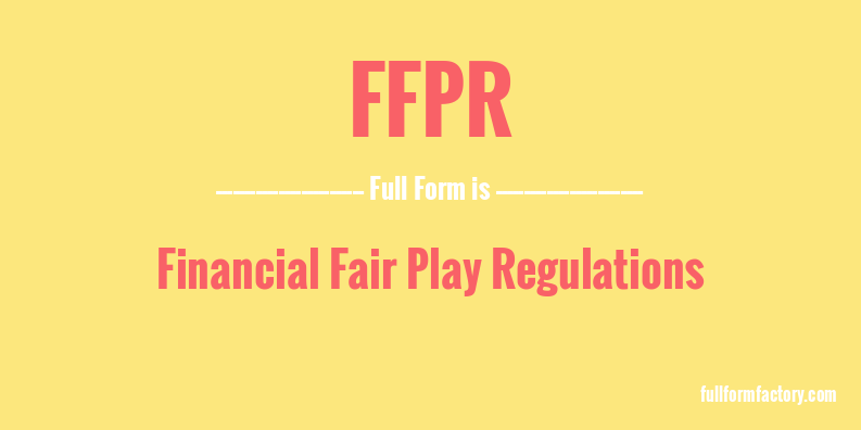 ffpr-full-form