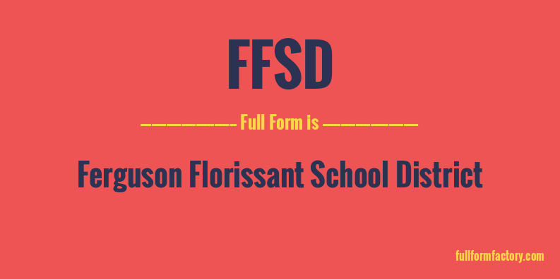 ffsd-full-form