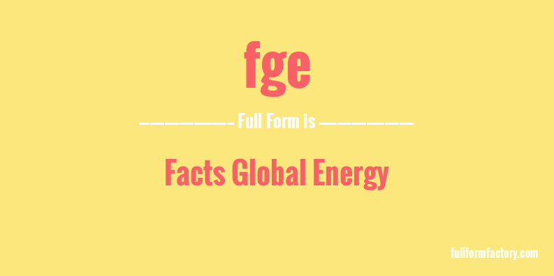 fge-full-form