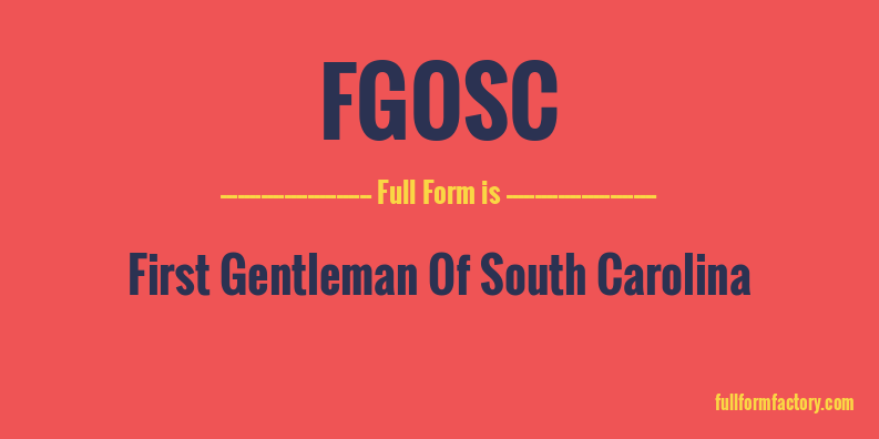 fgosc-full-form