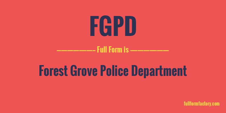 fgpd-full-form