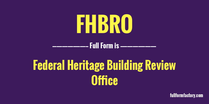 fhbro-full-form