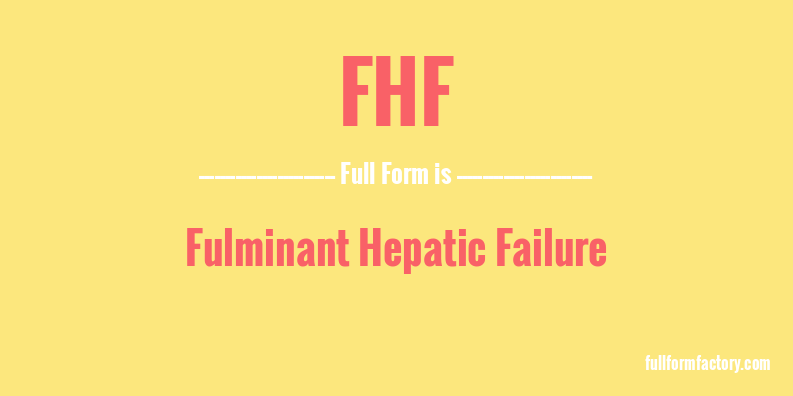 fhf-full-form