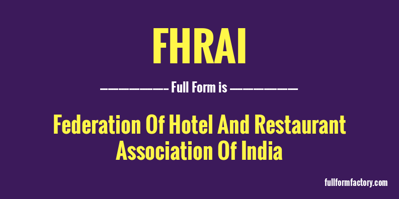 fhrai-full-form