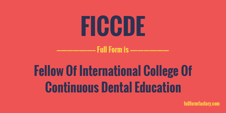 ficcde-full-form